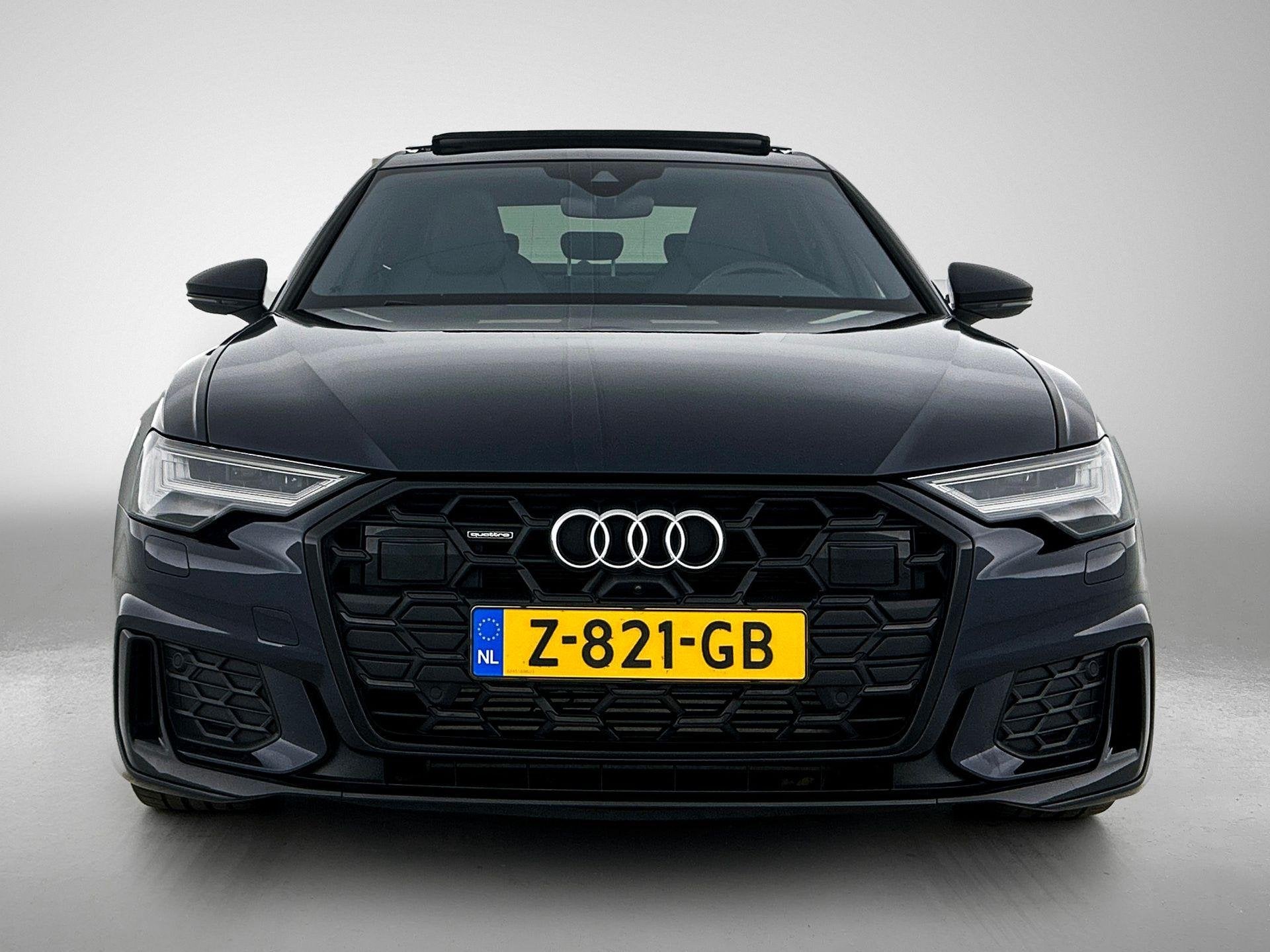 Audi A6 Limousine 55 TFSI e quattro Pro Line S Competition 3, Auto's, 12 maanden, Gebruikt, 4 cilinders, Blauw