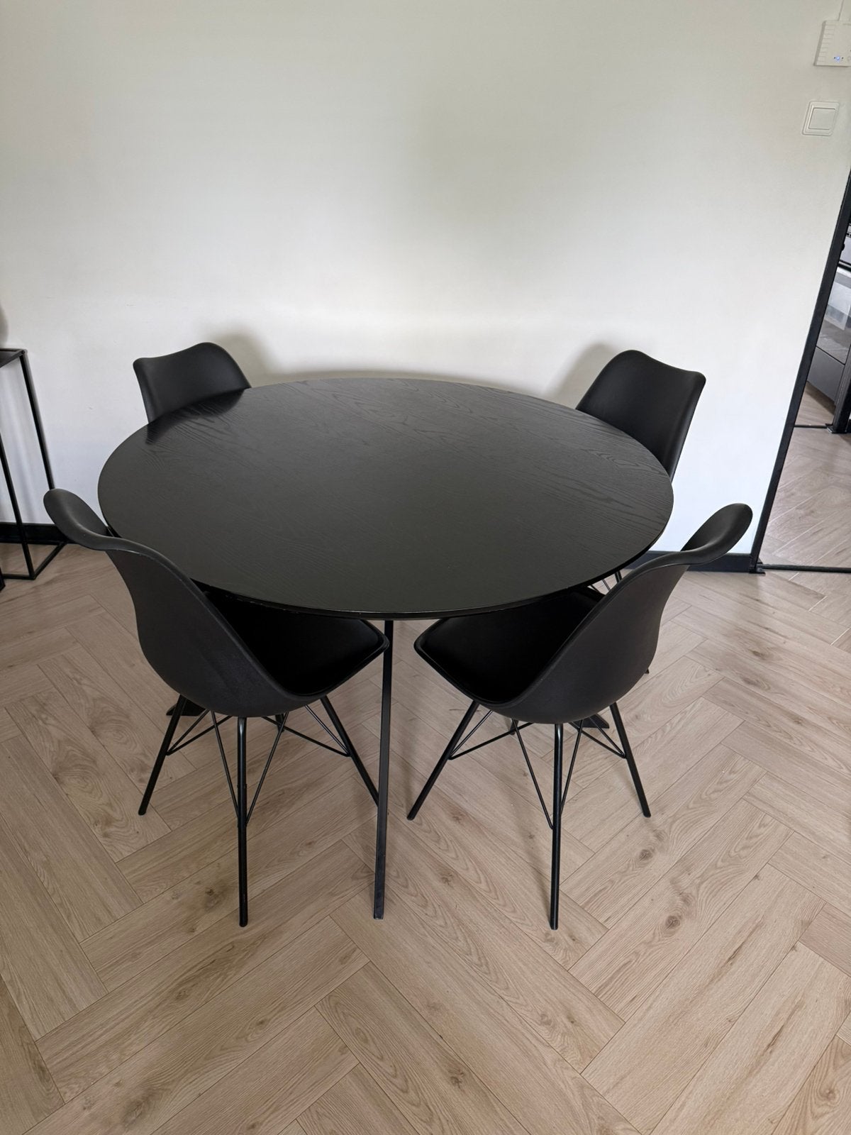 Eetkamer set, Ophalen, Zo goed als nieuw, Rond