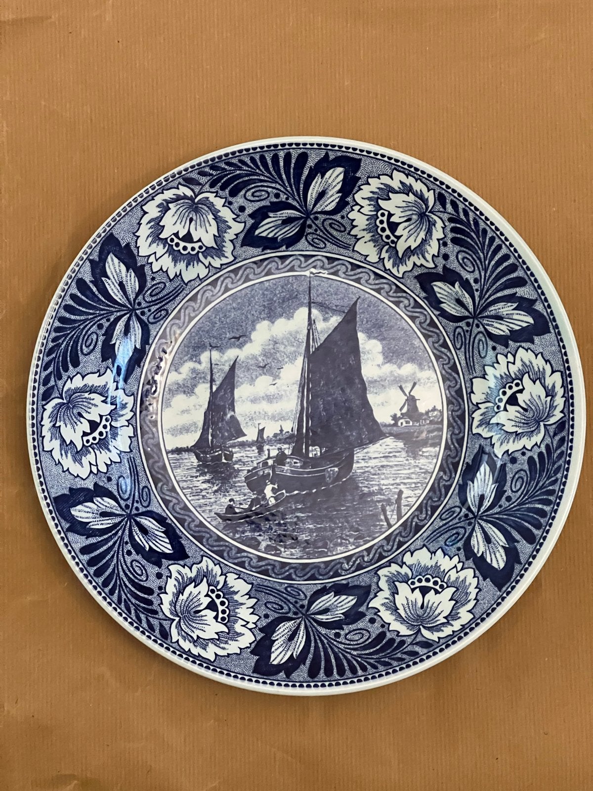 Set van 4 Delfts Blauwe Wandborden - Diverse Scènes, Ophalen of Verzenden