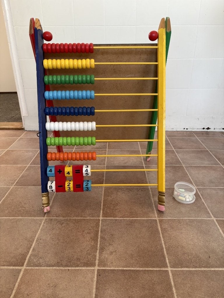 Telraam met Krijtbord !, Ophalen, Gebruikt
