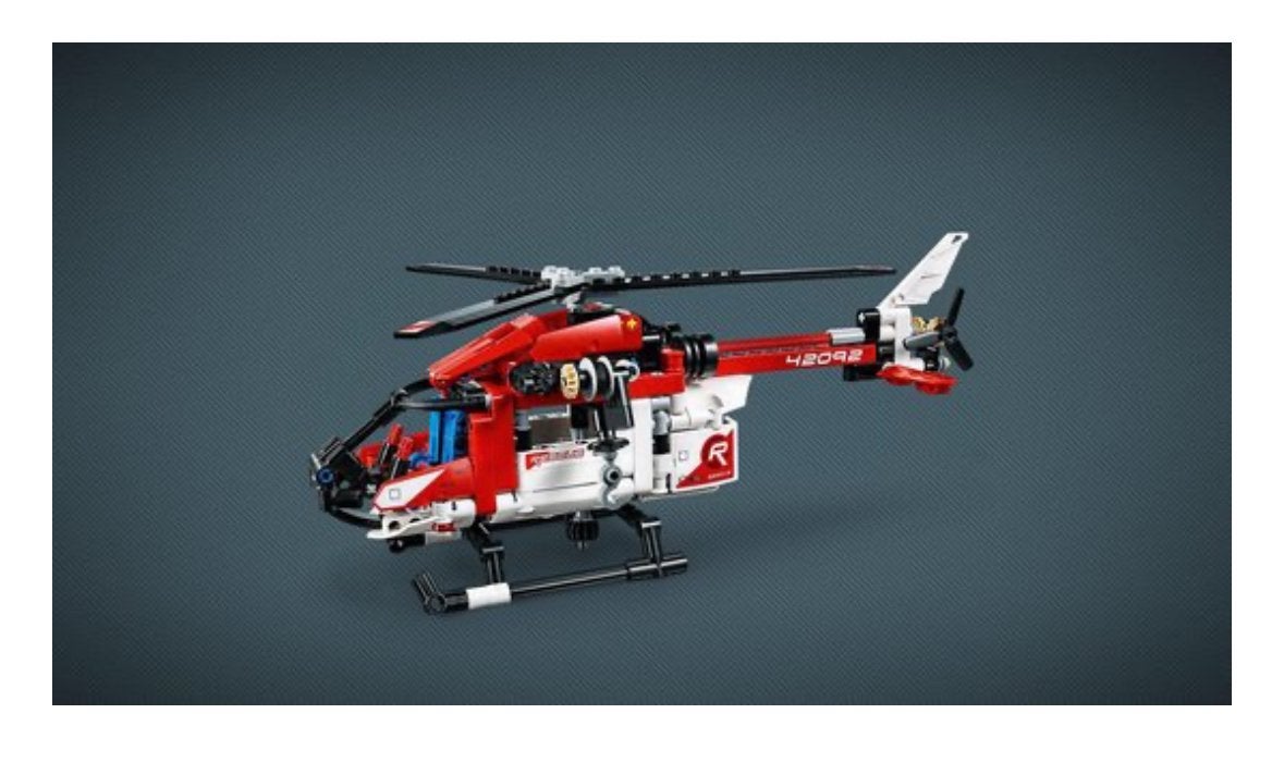 Lego Technic 42092 Redding Helikopter - Compleet met boekje