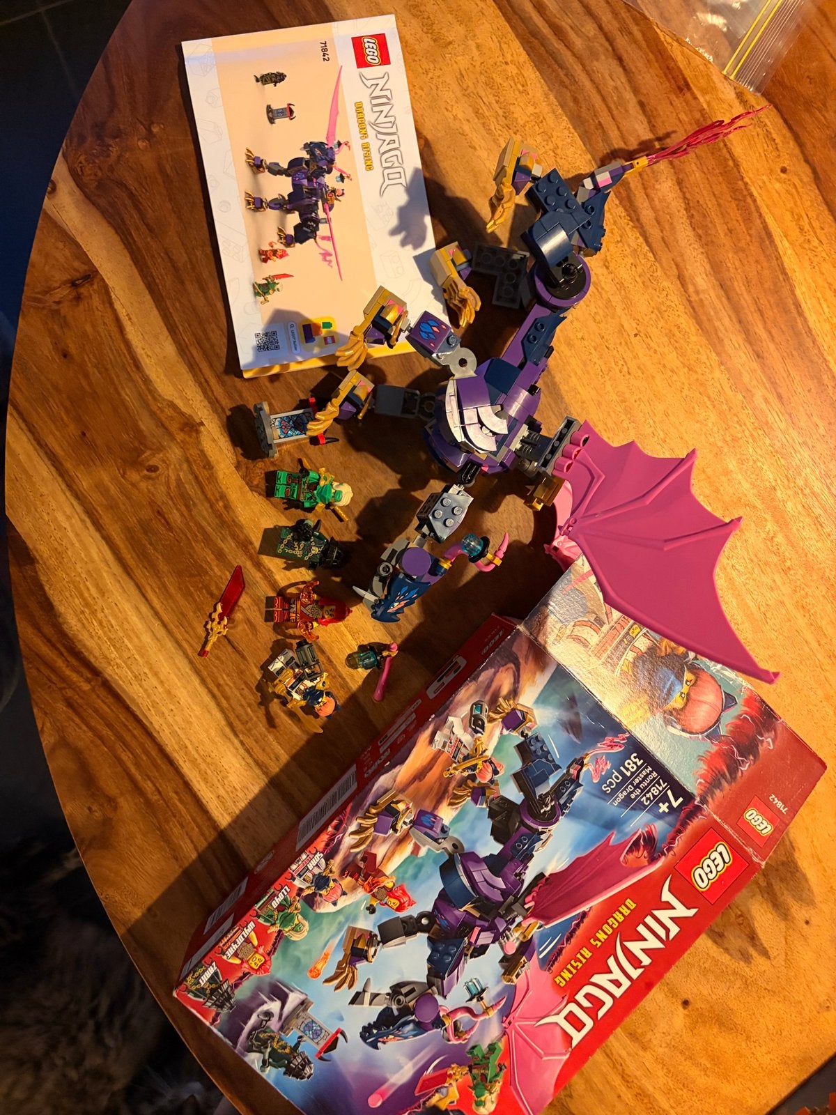 Lego Ninjago 71842 Rontu de Meesterdraak, Lego, Ophalen of Verzenden, Zo goed als nieuw, Compleet