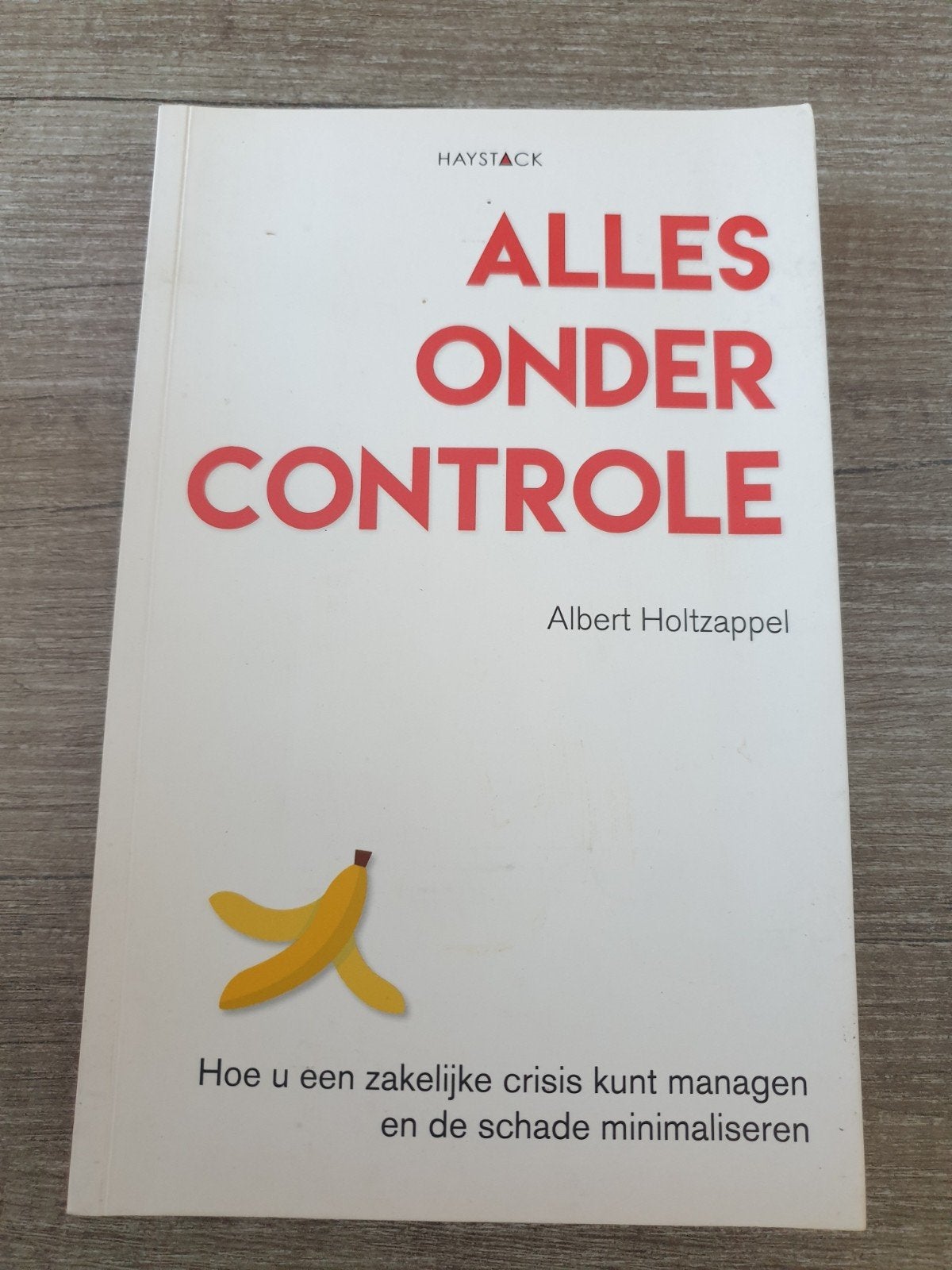 Alles Onder Controle - Albert Holtzappel, Ophalen of Verzenden, Gelezen, Albert Holtzappel