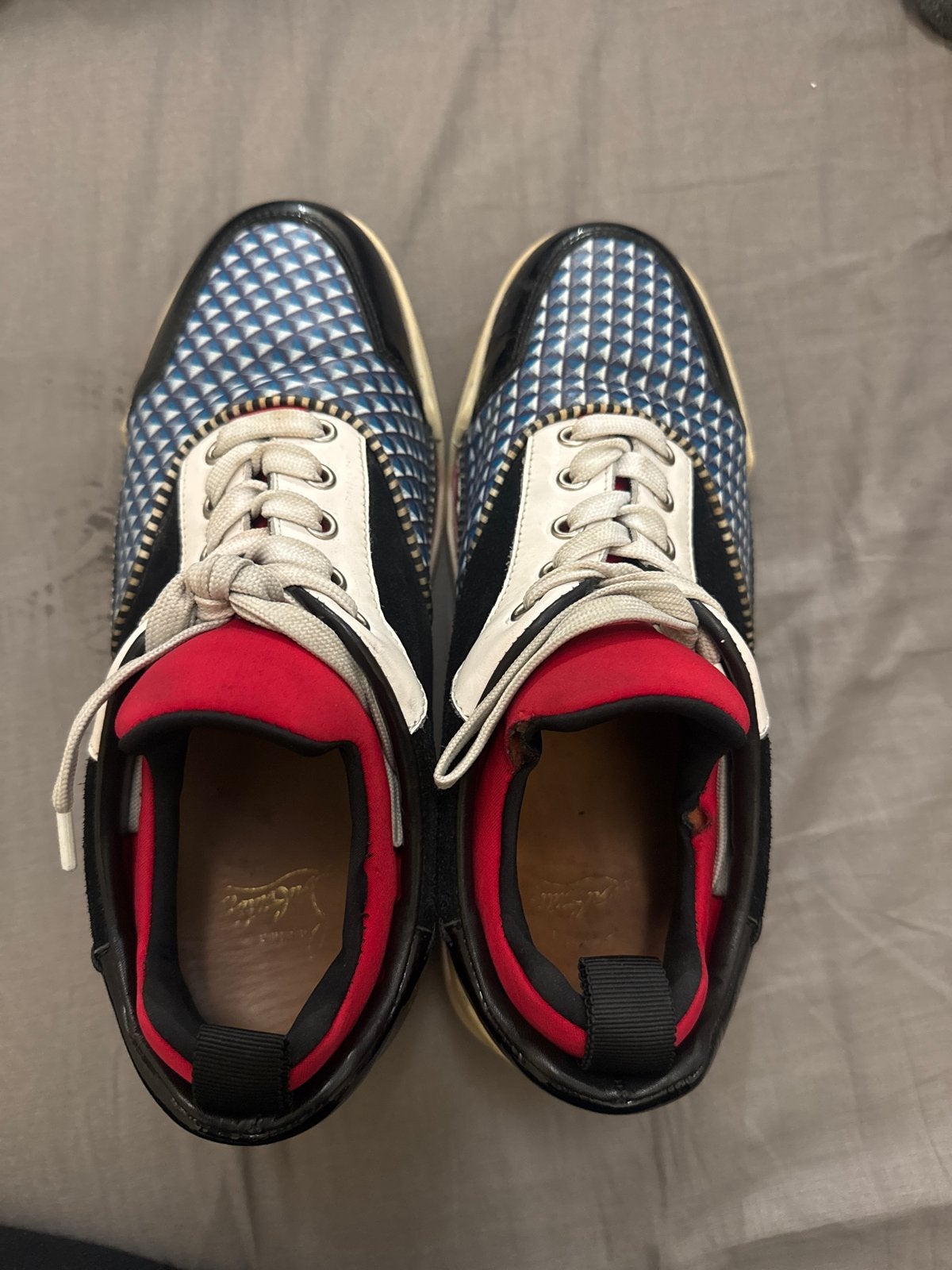 Christian Louboutin Autelien Sneakers - Maat 40, Ophalen, Gedragen, Zwart, Sneakers of Gympen
