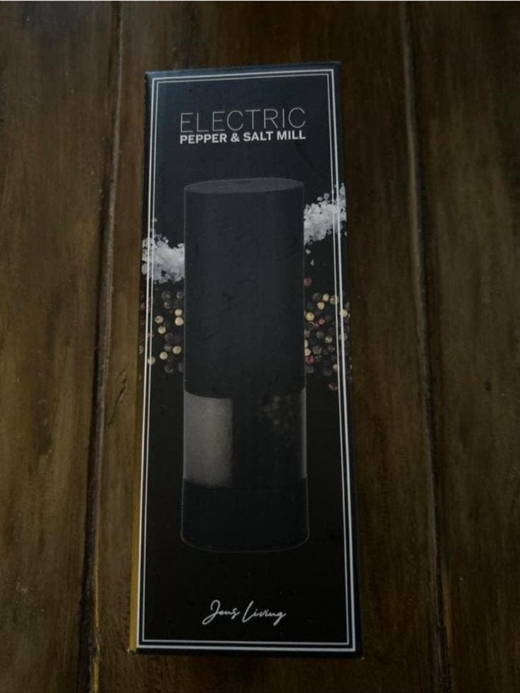 Nieuwe electrische peper- en zoutmolen - Jens Living, Ophalen of Verzenden, Nieuw