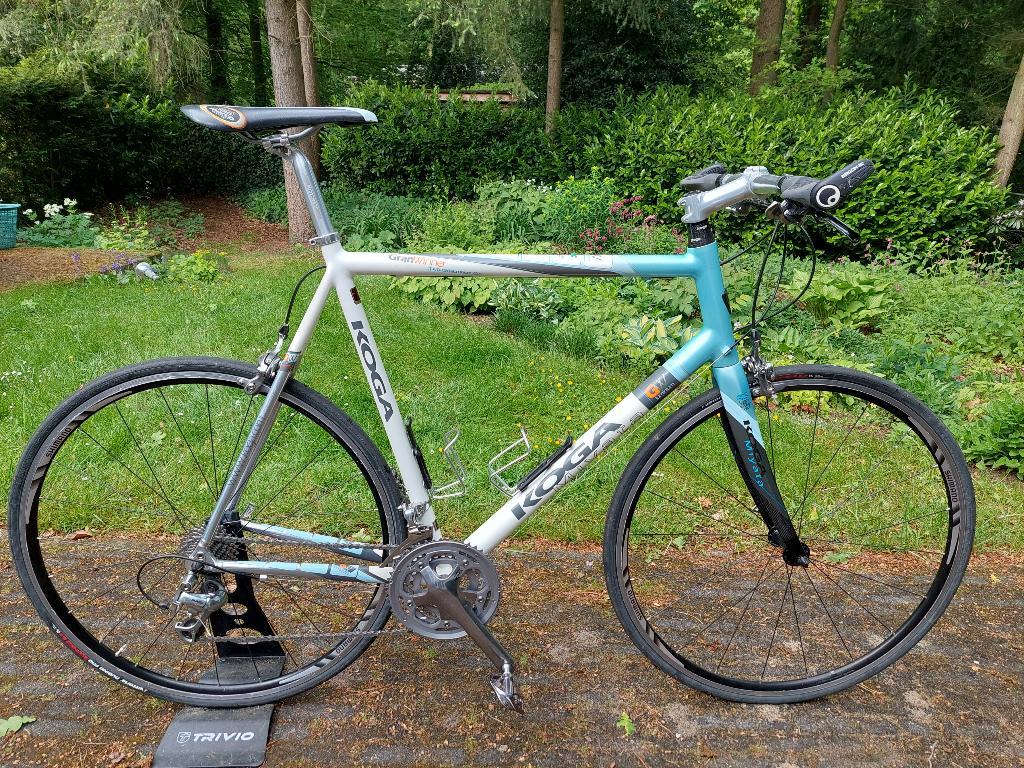 Koga Granwinner 63cm, flatbar, Fietsen en Brommers, Ophalen, 28 inch, Aluminium, Zo goed als nieuw
