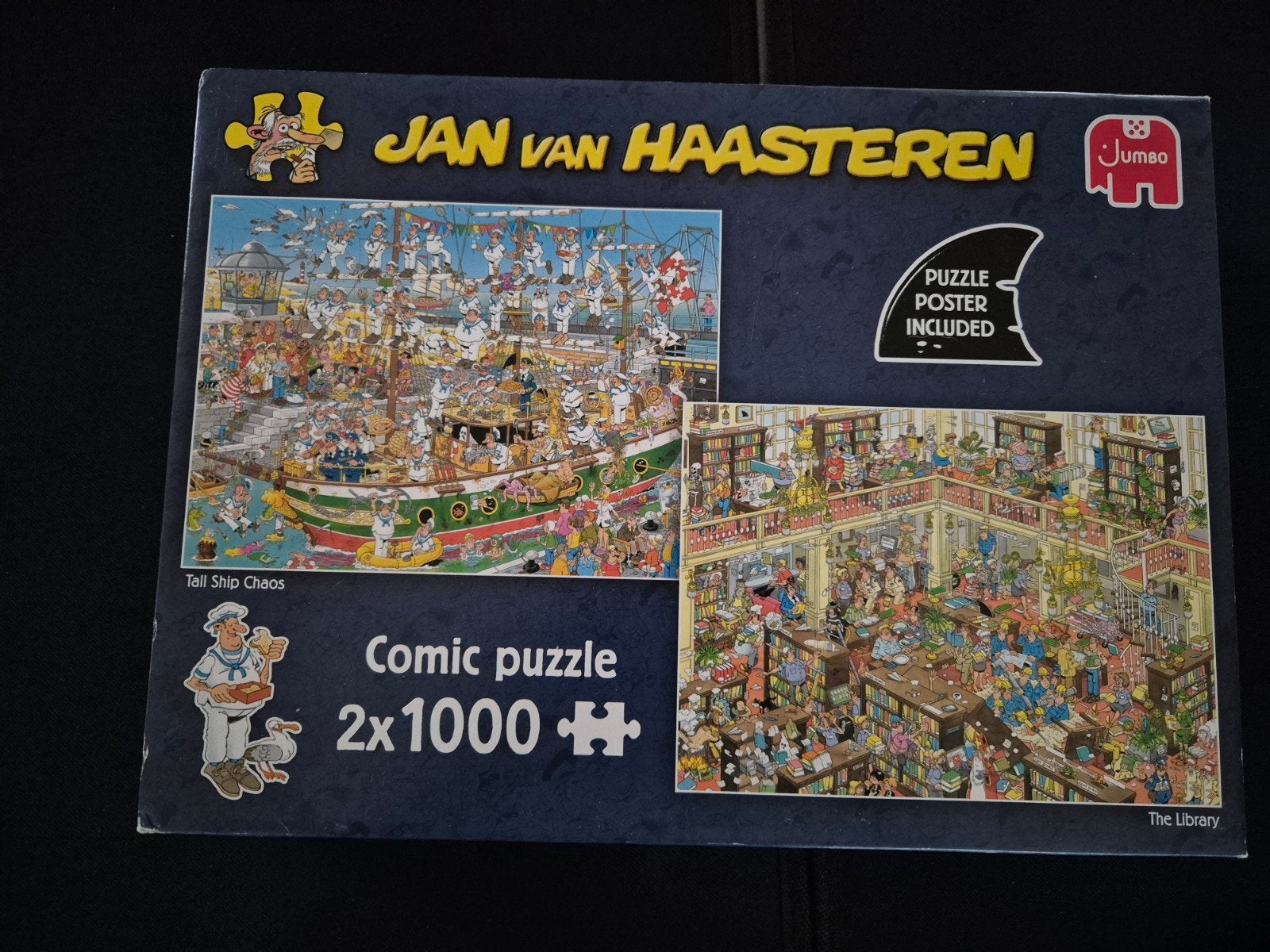 Jan van Haasteren, Tall Ship Chaos & The Libr, Ophalen of Verzenden, Meer dan 50 stukjes, Zo goed als nieuw, 6 jaar of ouder