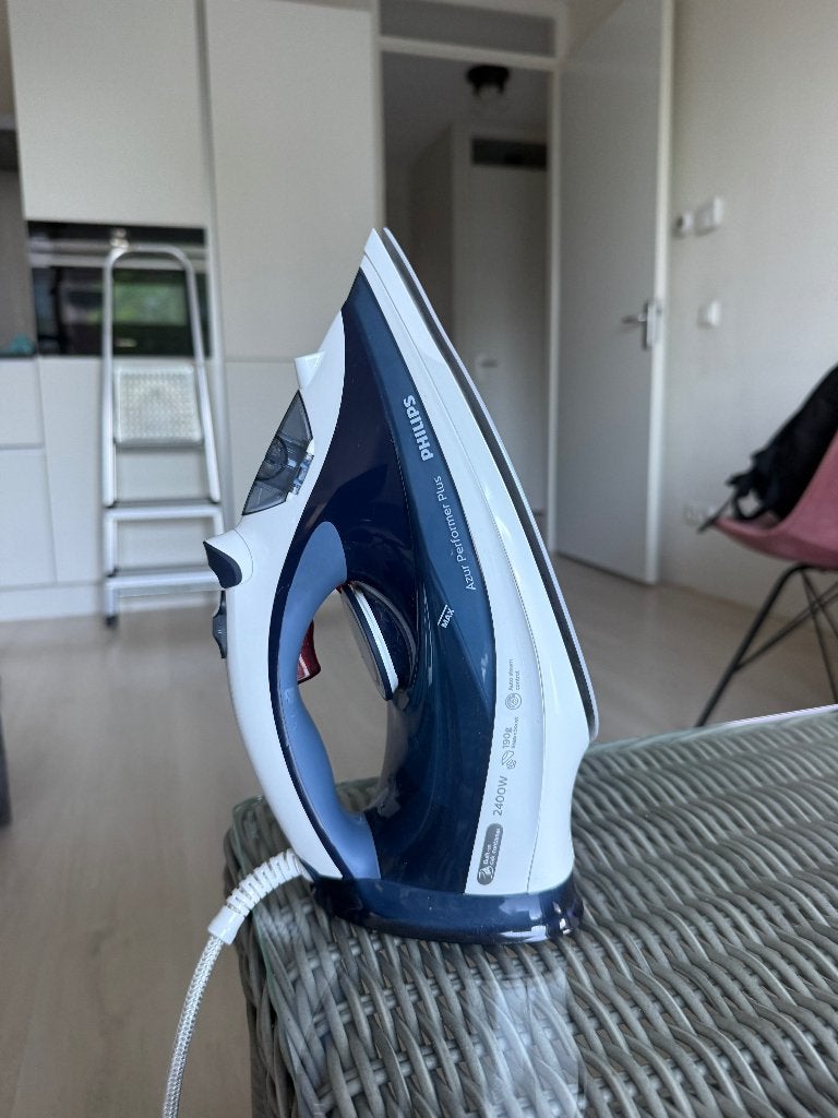 Philips Azur Performer Plus stoomstrijkijzer - MOET WEG!, Witgoed en Apparatuur, Strijkijzers en Strijkplanken, Ophalen, Gebruikt