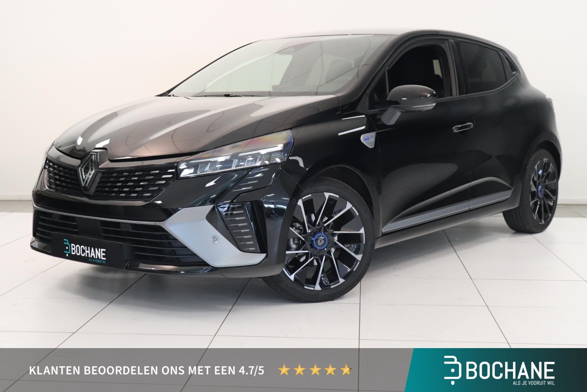 Renault Clio 1.0 TCe 90 GPF esprit Alpine | BOSE audio | 360, Voorwielaandrijving, Gebruikt, Met garantie (alle), Leder en Stof