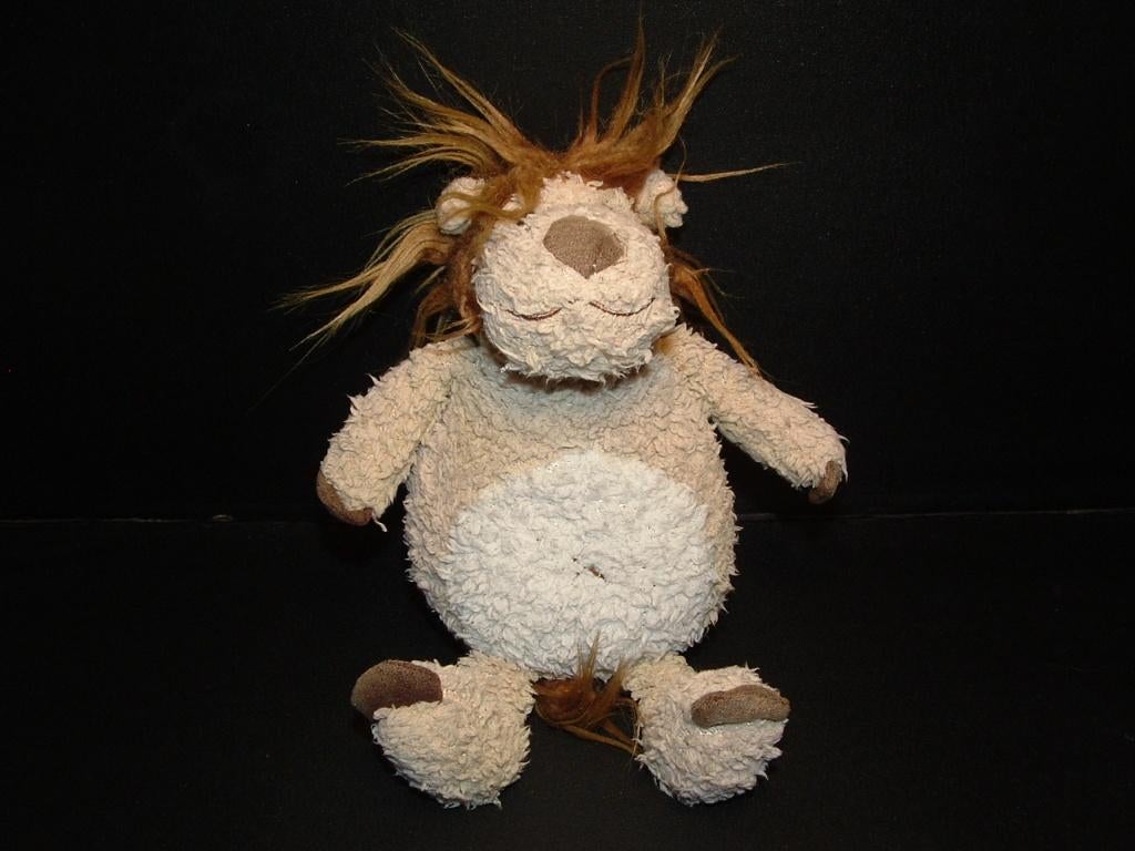 HAPPY HORSE LEEUW ZACHTE KRULLERIGE BADSTOF BEIGE M, Verzenden, Nieuw, Overige typen