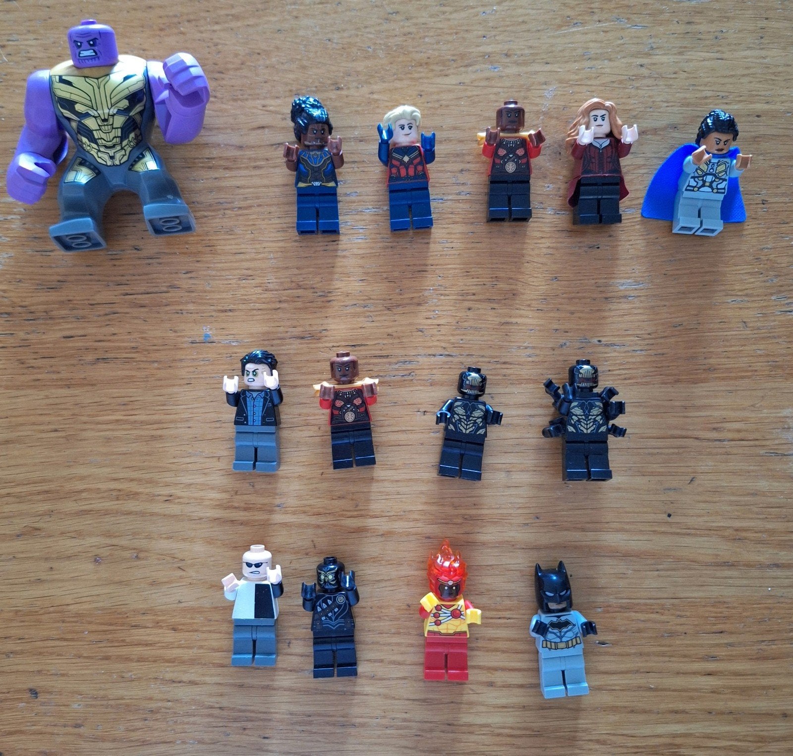 Lego figuren Superhelden 14stuks, Marvel, Lego, Ophalen of Verzenden, Zo goed als nieuw