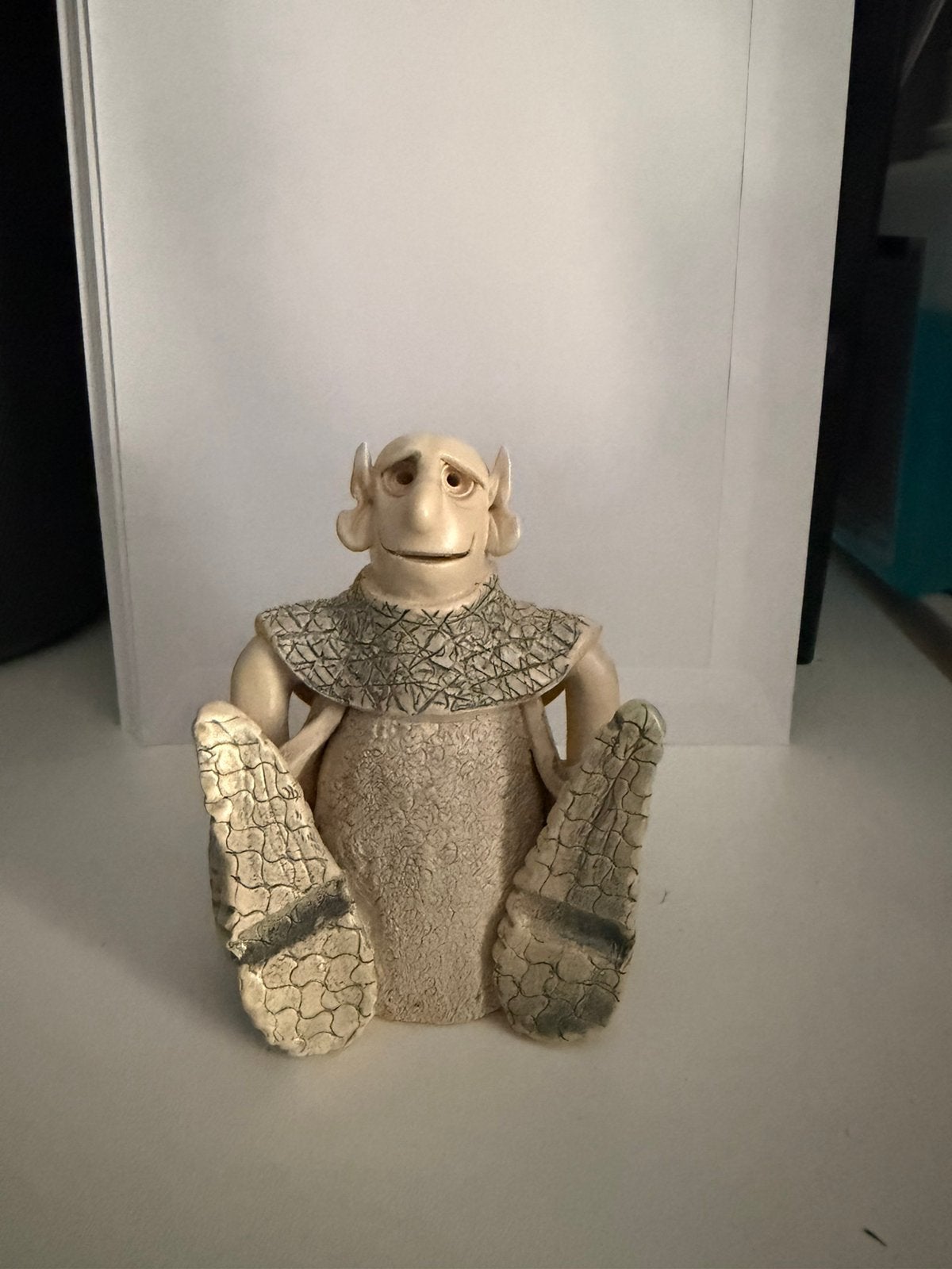 Dit beeldje is een handgemaakt keramisch kunstwerk, Ophalen of Verzenden, Zo goed als nieuw, Dier