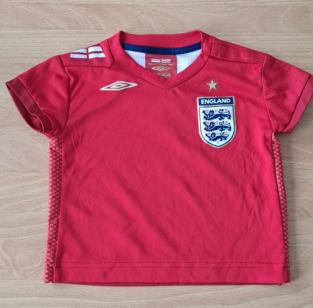 kindershirtje England umbro, Shirt, National team, Ophalen of Verzenden, Zo goed als nieuw