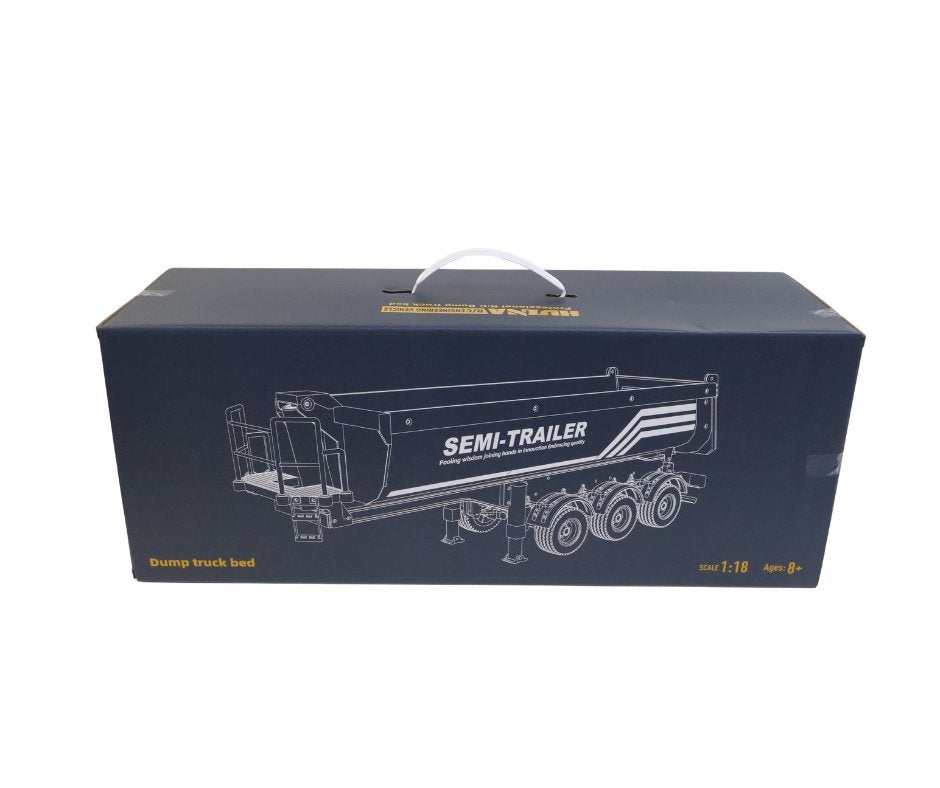 HUINA BLACK TRUCK TRAILER for 1501 SCANIA CABS, Ophalen of Verzenden, Nieuw, Onderdeel