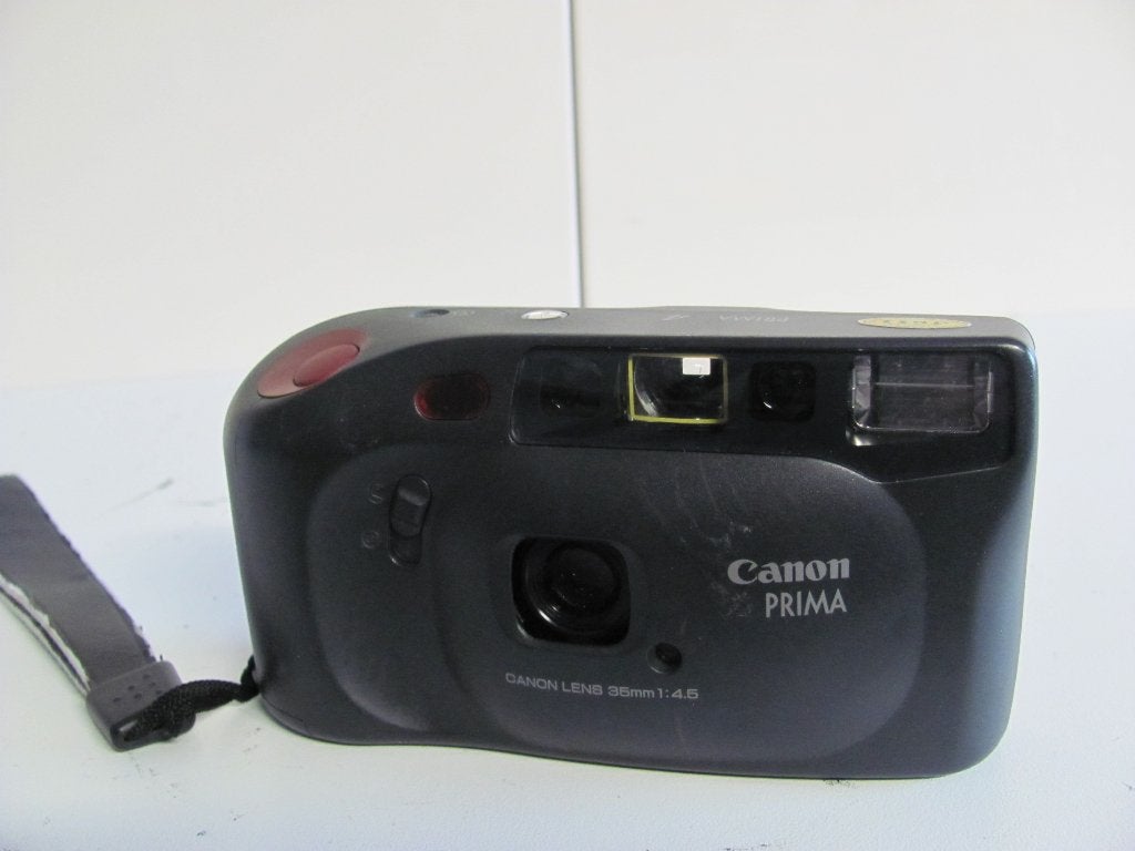 CANON PRIMA 4 35mm compact camera met goede werking, Ophalen of Verzenden, Zo goed als nieuw, Compact, Canon
