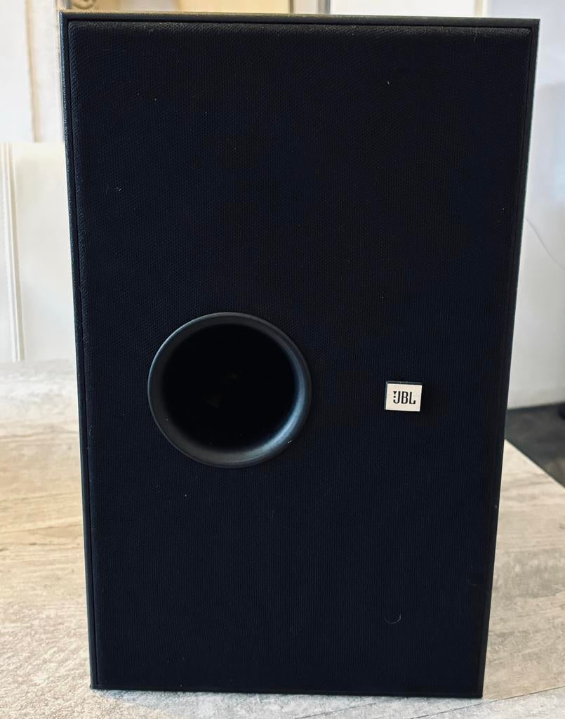 15 euro Nette  JBL SMS 100 Subwoofer, Ophalen, Gebruikt, 120 watt of meer, Subwoofer