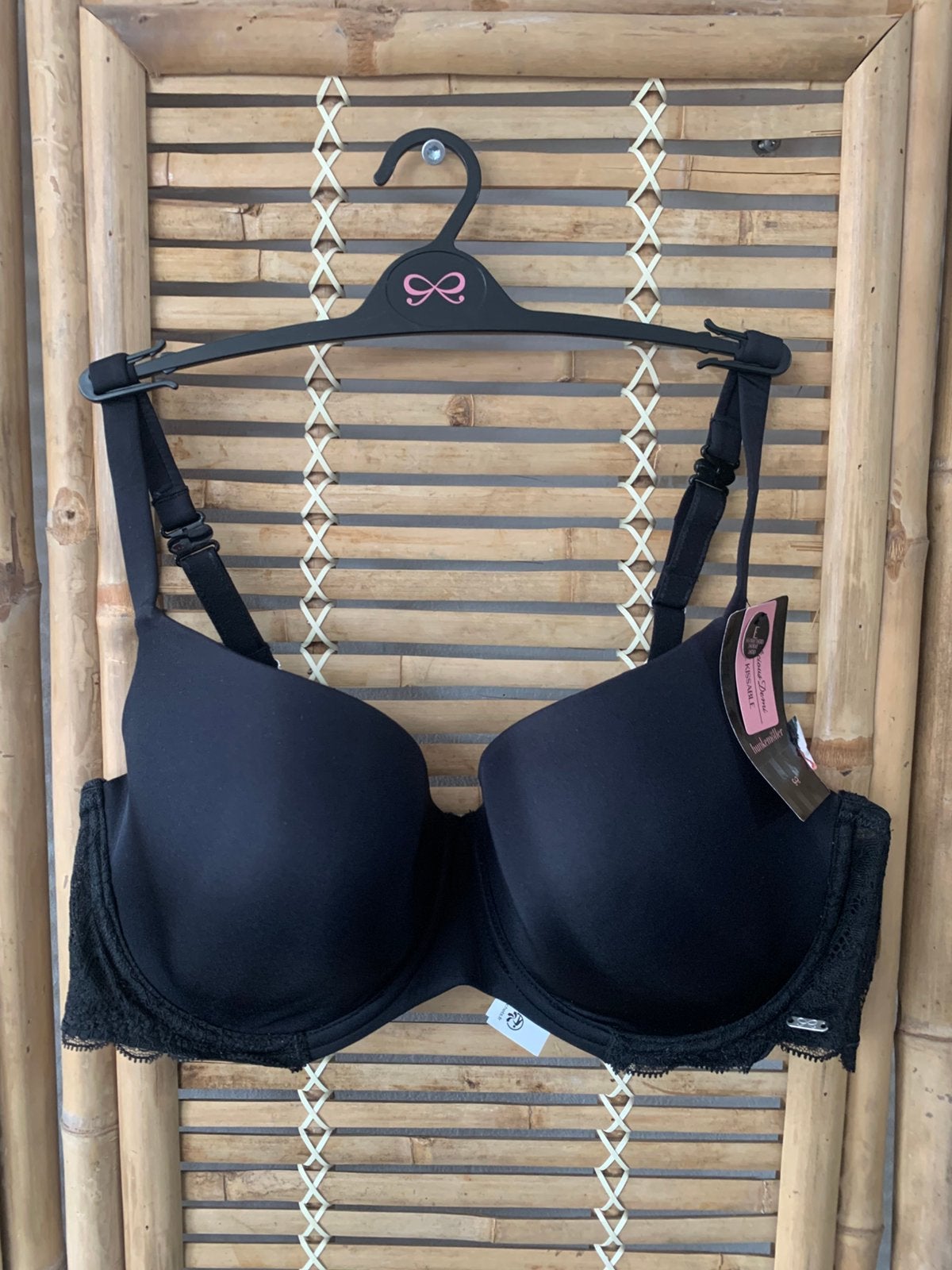 Hunkemöller Angie Pd bh black 85E, Kleding | Dames, Ondergoed en Lingerie, Ophalen of Verzenden, Zwart, BH