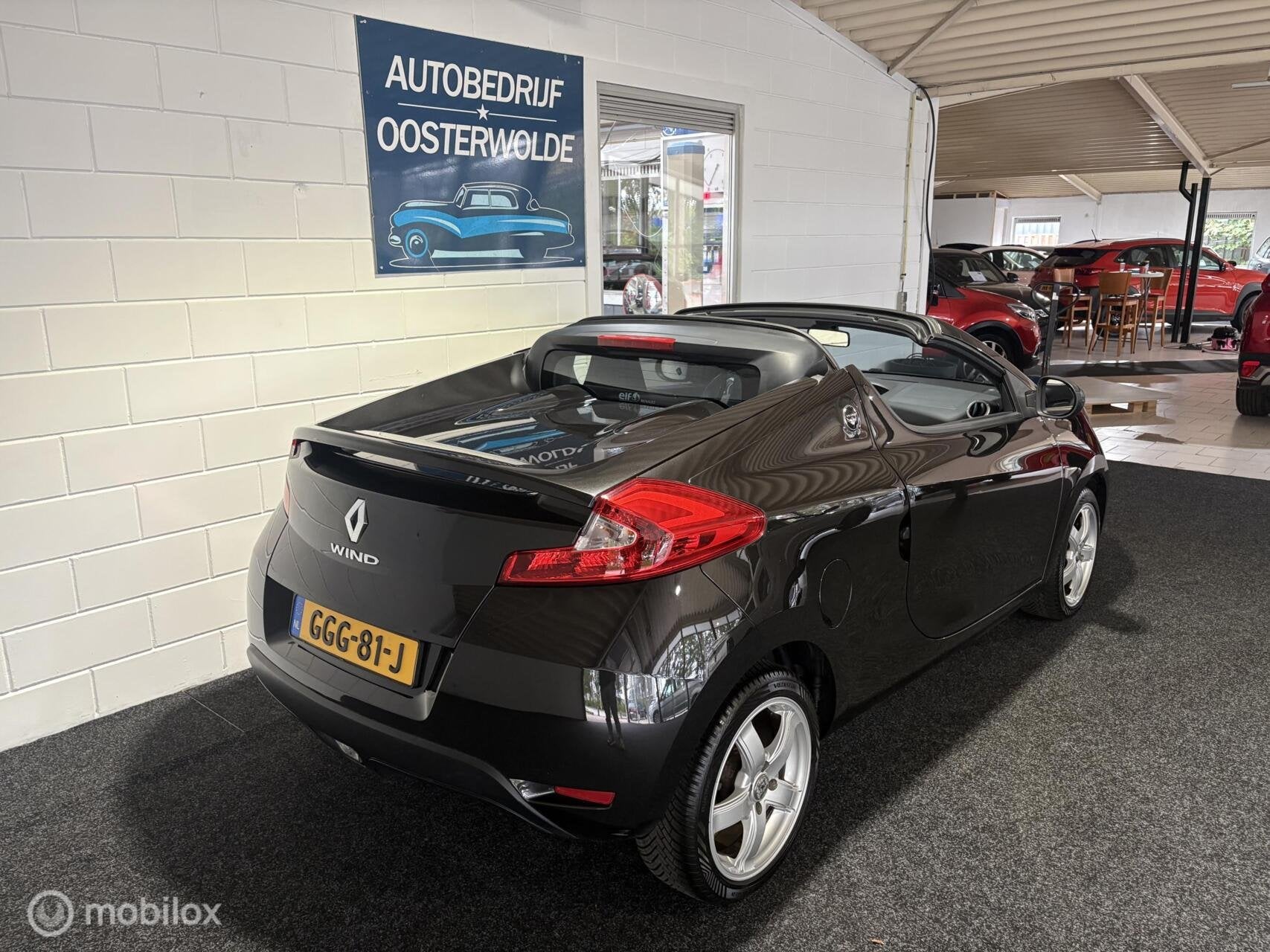 Renault Wind 1.2 TCE Dynamique Apk - Cabrio - Volledig Onder, Auto's, Voorwielaandrijving, Euro 5, Gebruikt, Zwart