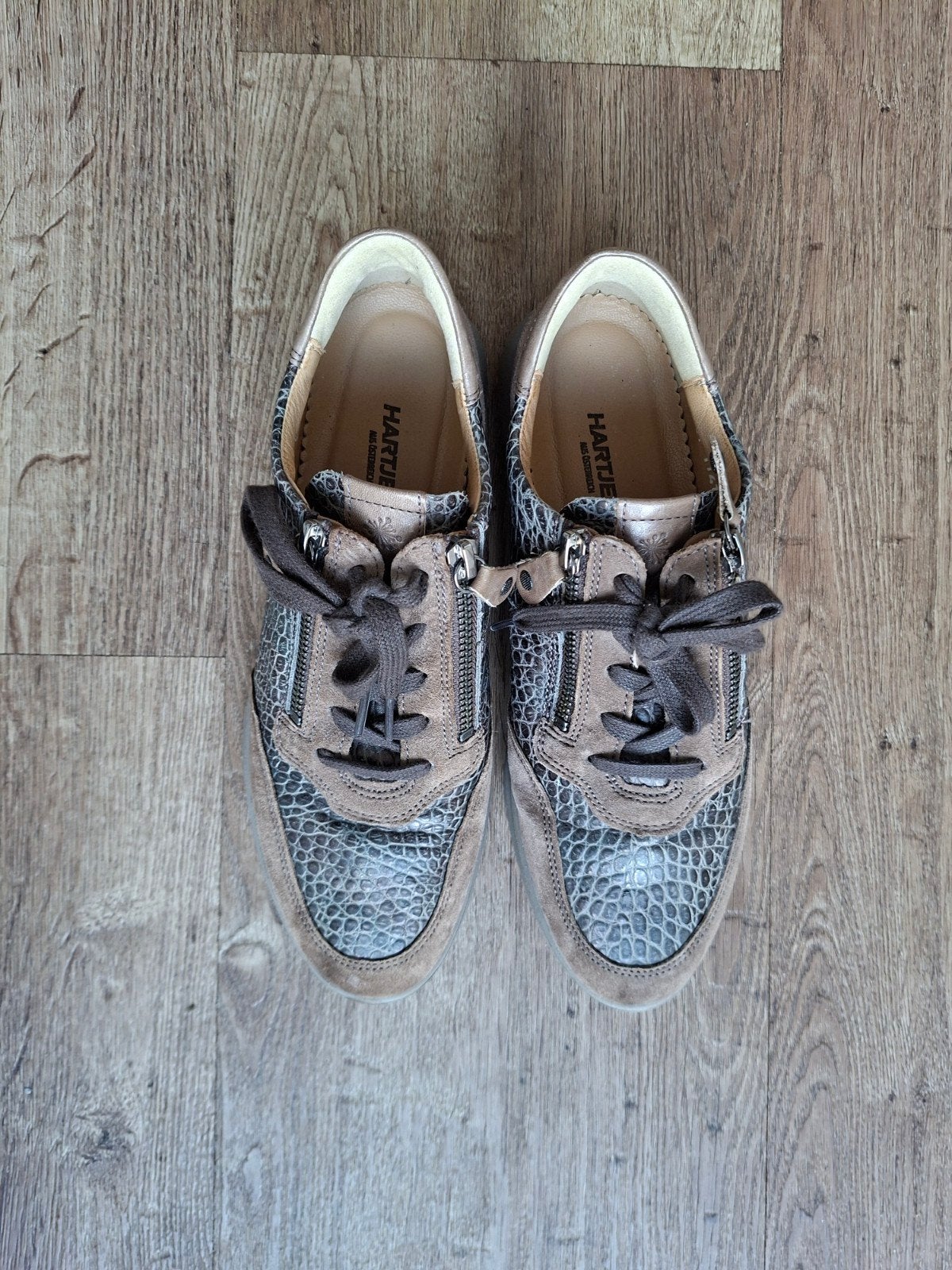 Hartjes sneakers  39 G Taupe, Bruin, Ophalen of Verzenden, Hartjes, Sneakers of Gympen