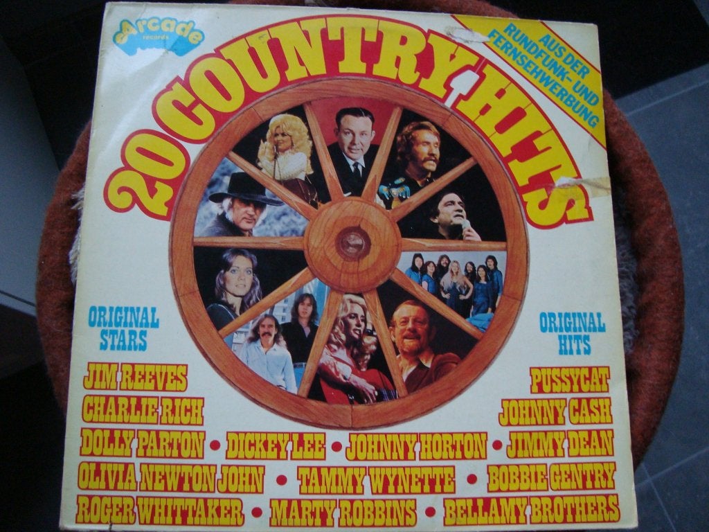 20 country hits, Ophalen of Verzenden, Zo goed als nieuw, 12 inch