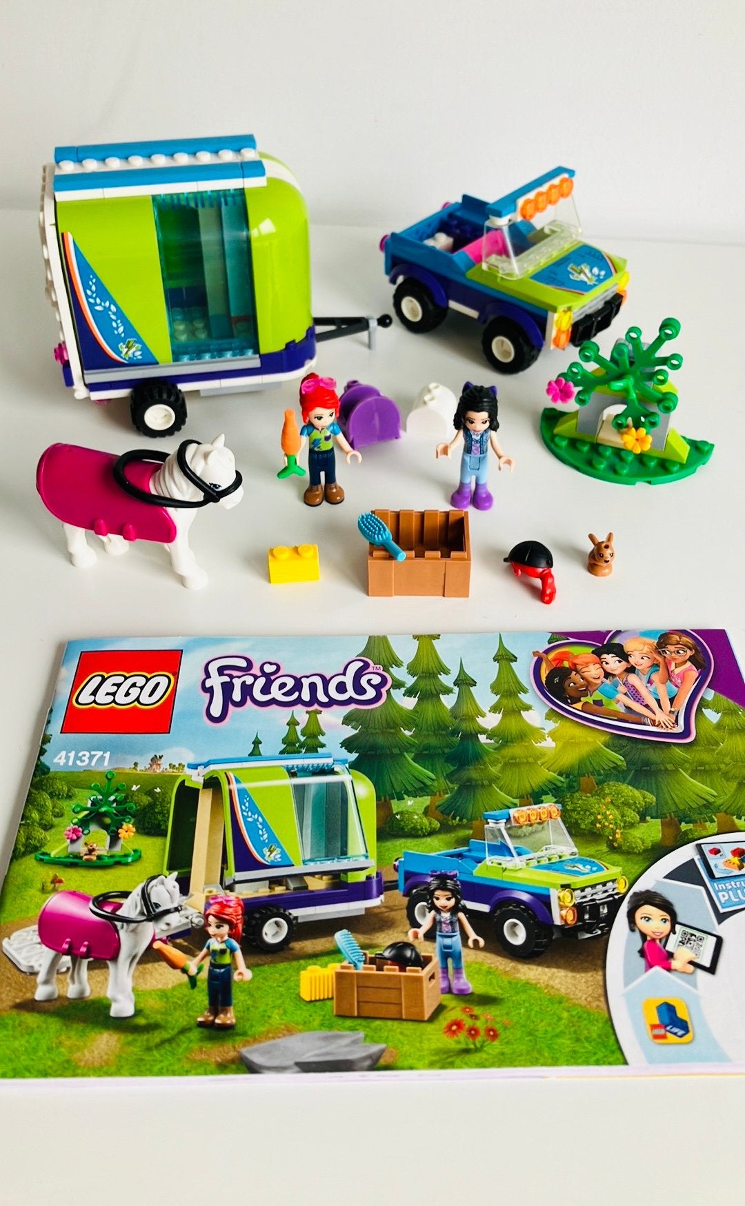 LEGO Friends 41371 Mia's Paardentrailer, Compleet, Lego, Friends, Ophalen of Verzenden