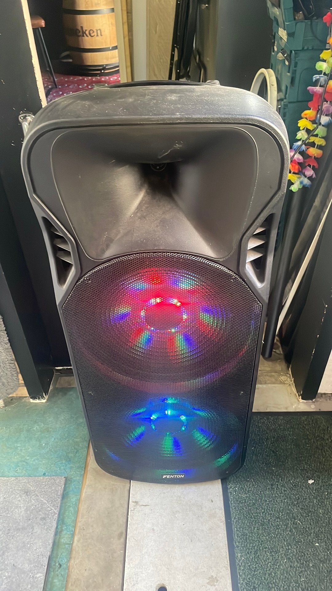 Fenton FT215 LED speaker, Ophalen, Zo goed als nieuw, Complete set