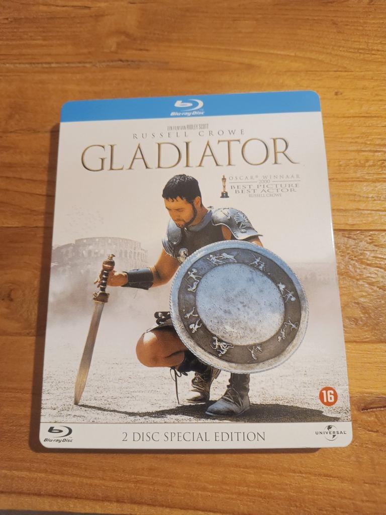 Gladiator - Blu-ray - 2 Disc special edition Steelbook, Ophalen of Verzenden, Zo goed als nieuw