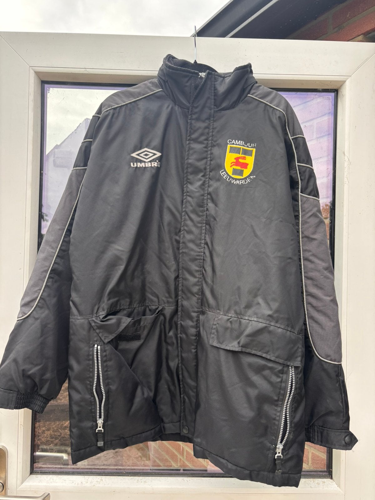 Vintage SC Cambuur Umbro jack – jaren 2000 – XL – zeldzaam, Maat XL, Ophalen of Verzenden, Zo goed als nieuw, Overige typen