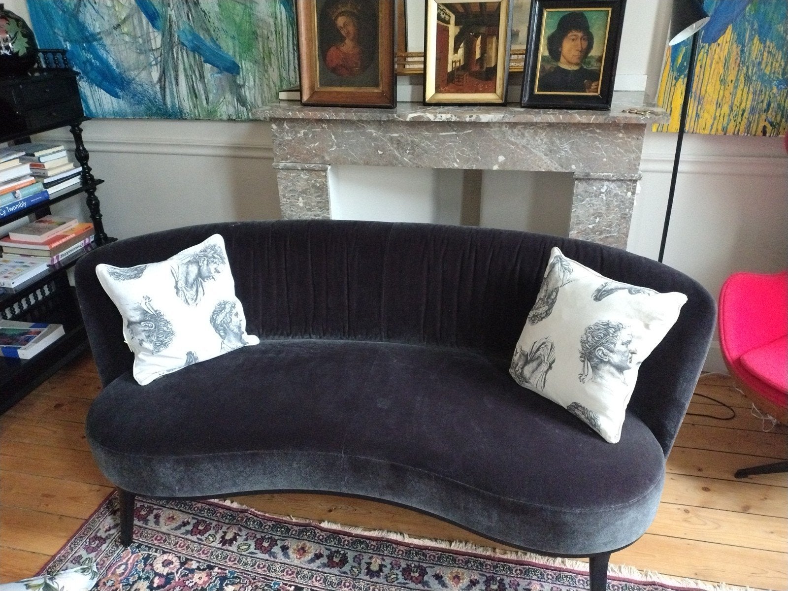 2-Zitsbank Polo Cocktail BW Bielefelder Werkstatten, Ophalen, 75 tot 100 cm, Tweepersoons, Stof