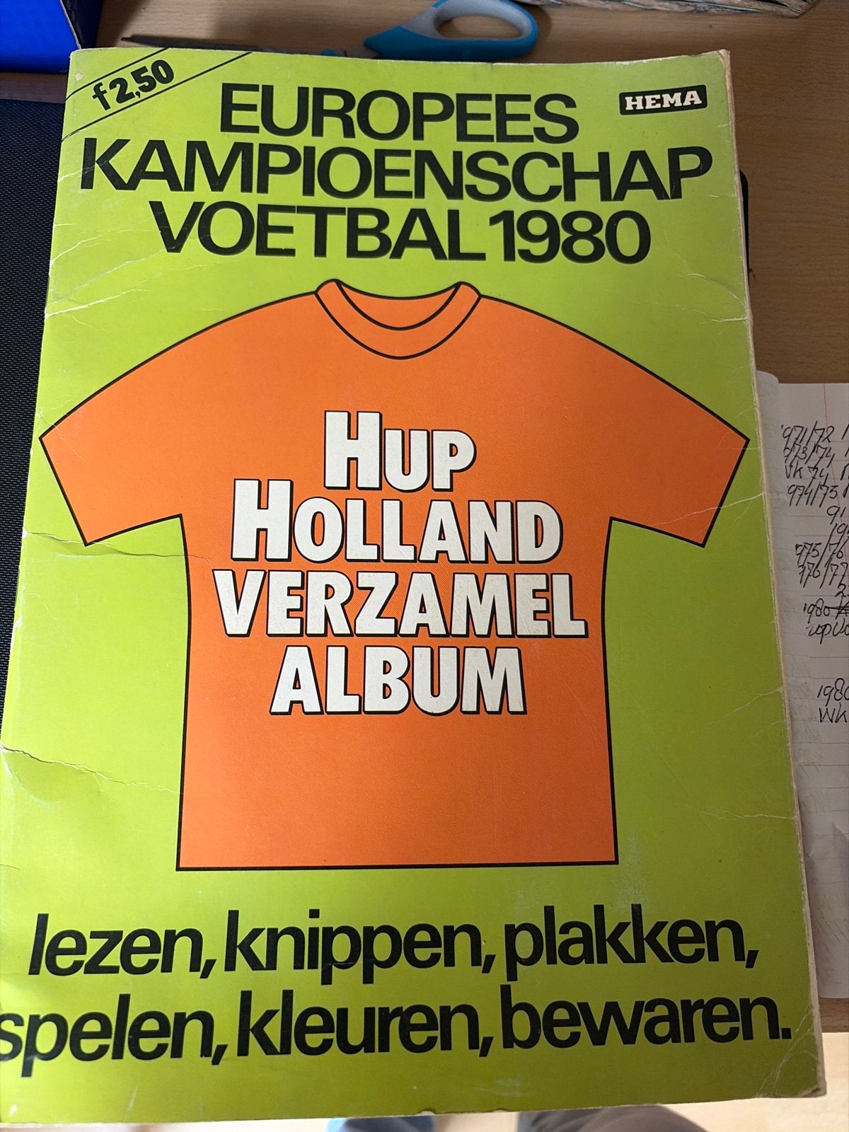 Ek album 1980 HEMA, Ophalen, Buitenlandse clubs, Poster, Plaatje of Sticker