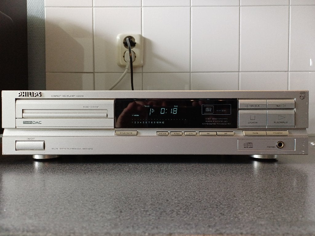Philips CD-610 CD-Speler, Ophalen, Refurbished, Philips