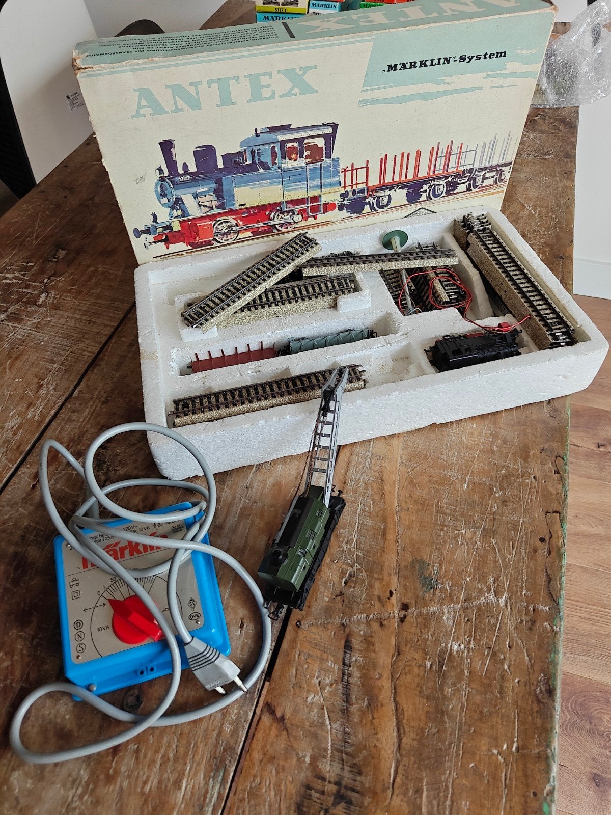 Märklin ANTEX Treinset met locomotief en rails, Hobby en Vrije tijd, Ophalen, Wisselstroom, Analoog, Märklin