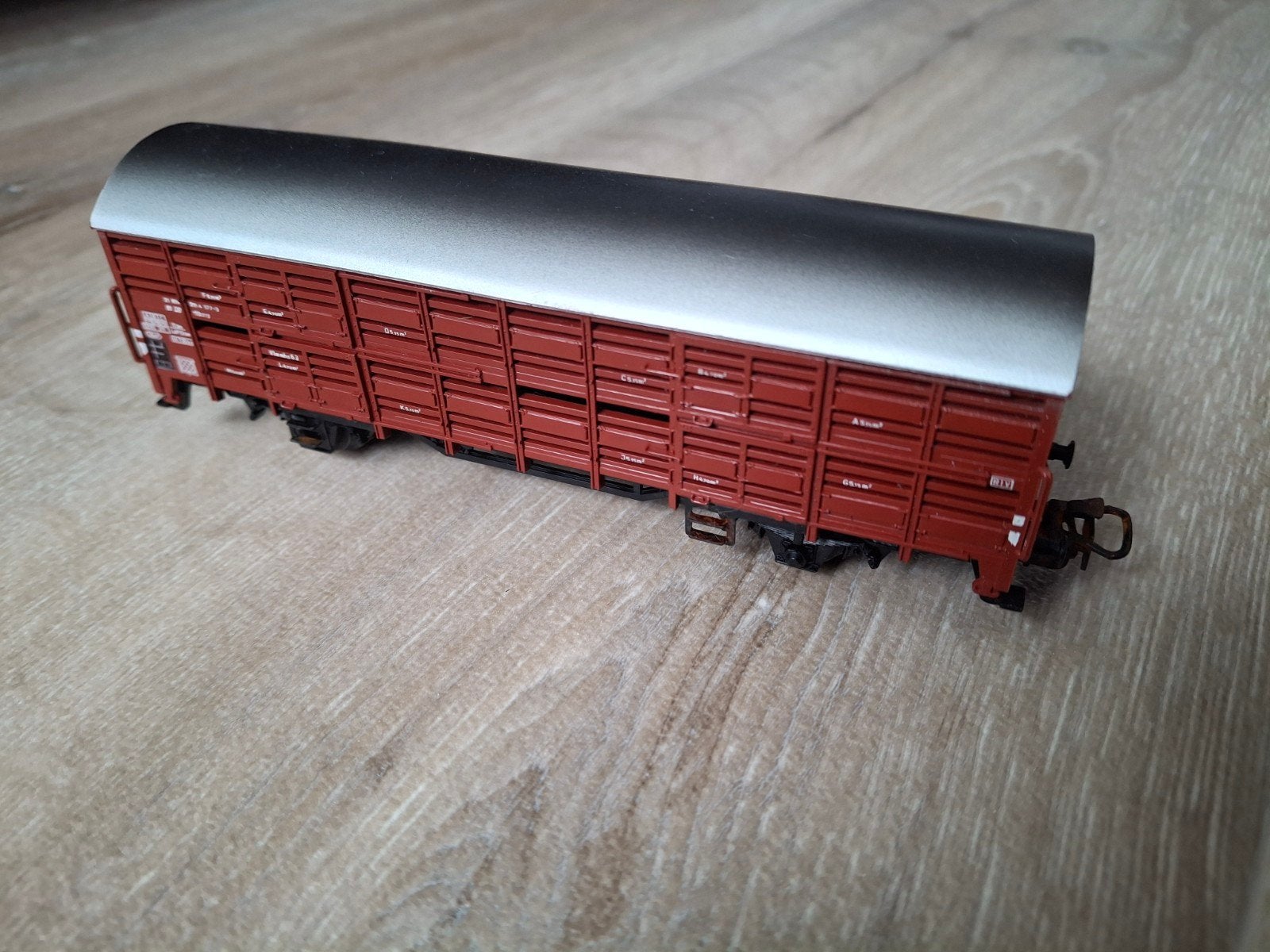 Marklïn HO veewagon DB, Wisselstroom, Gebruikt, Wagon, Ophalen of Verzenden