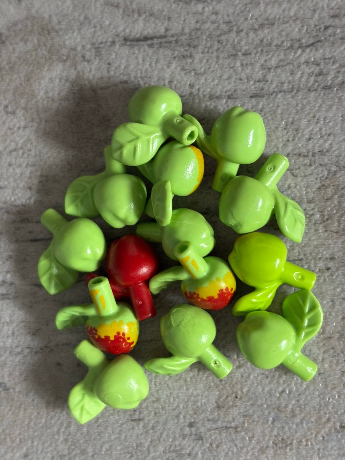 Playmobil appels - diverse kleuren (per stuk), Ophalen of Verzenden, Gebruikt