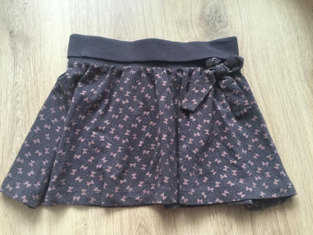 MEXX taupe rok cirkelrok joggingstof en een strikje 134-140, Kinderen en Baby's, Kinderkleding | Maat 134, Mexx, Meisje, Nieuw