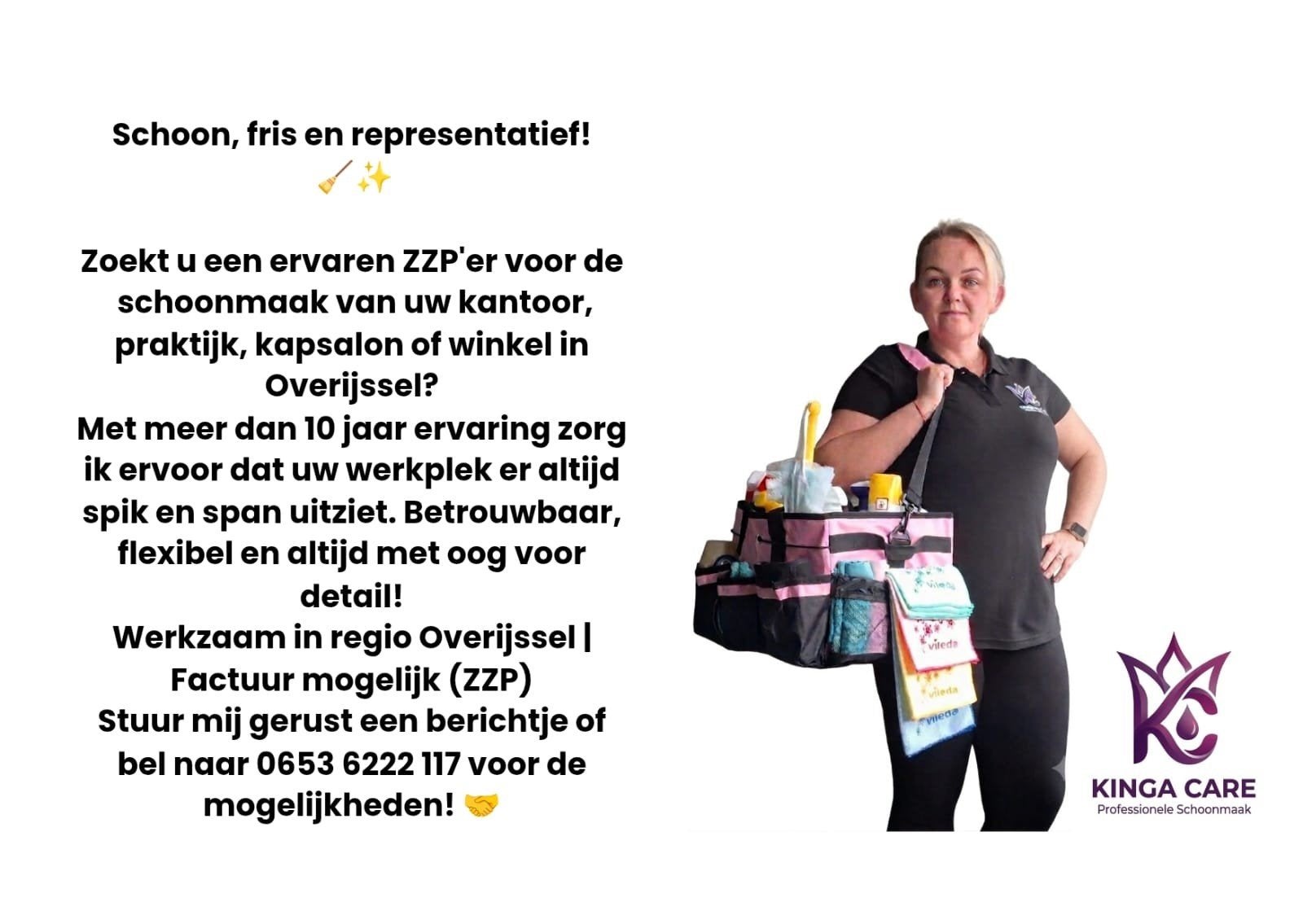 schoonmaakster, Vanaf 10 jaar, Overige vormen