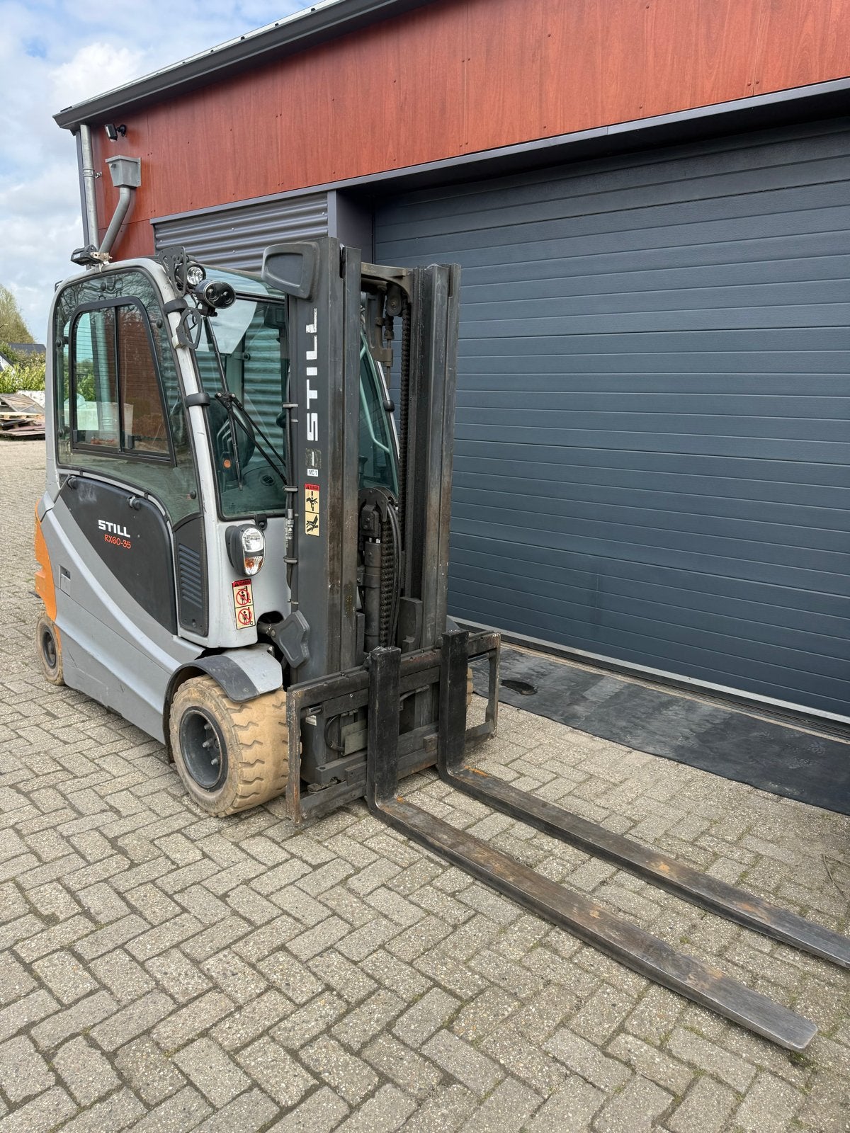 Elektrische heftruck Still RX60-35, 2019, 67%, 160cm lepels, Ophalen, Gebruikt, Tapijt