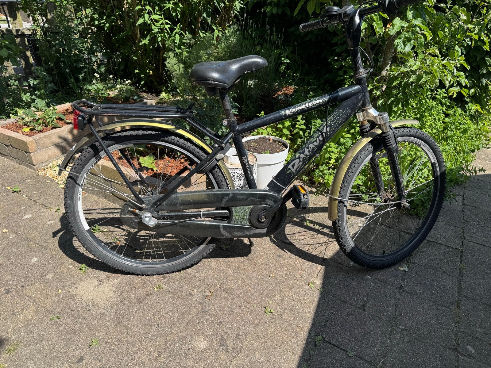 Batavus Kameleon kinderfiets 24 inch, Fietsen en Brommers, Fietsen | Kinderfietsjes, Ophalen, Gebruikt, Terugtraprem, 20 inch of meer