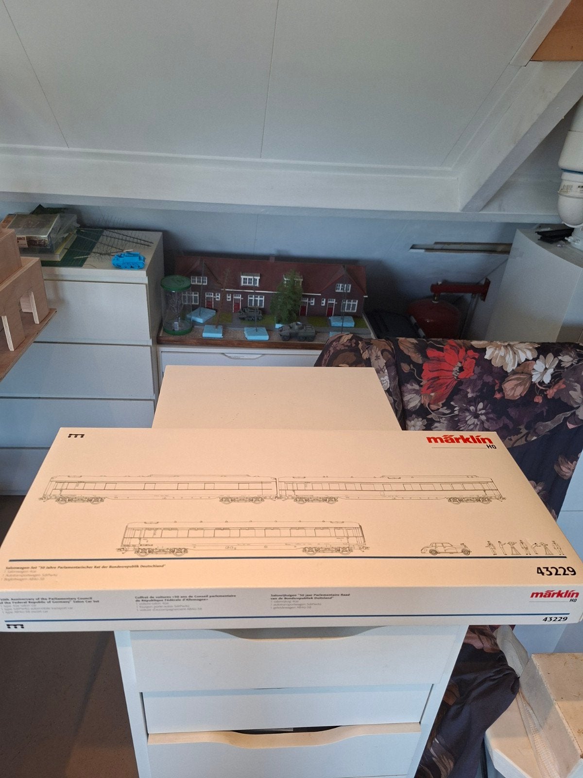 Märklin Salonrijtuigen Duitse Bondskanseliers (43229), Wisselstroom, Ophalen of Verzenden, Märklin, Nieuw