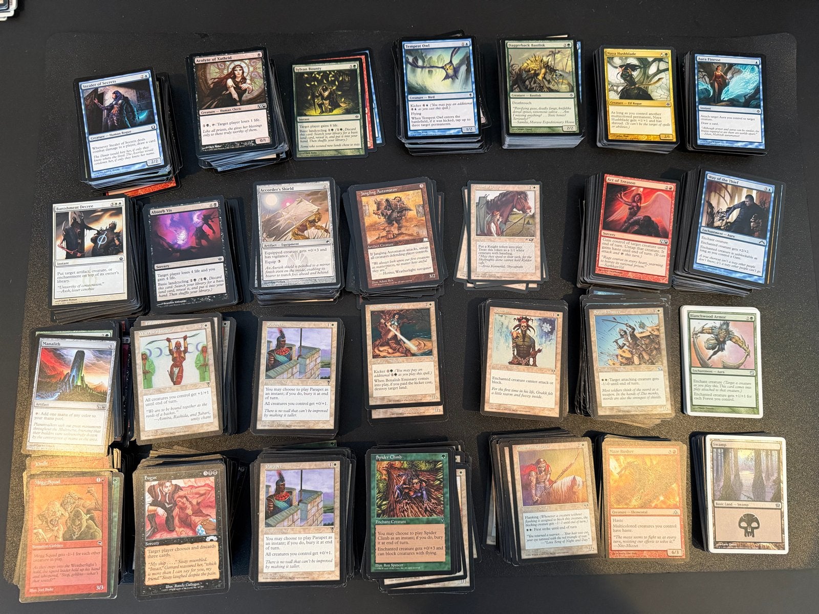 Grote bulk vintage Magic the Gathering kaarten (2000+ stuks), Ophalen of Verzenden, Gebruikt, Meerdere kaarten