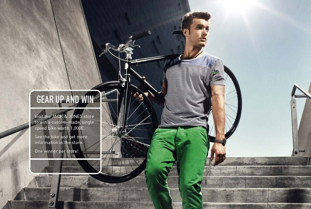 UNIEK beperkte oplage Jack en Jones fiets NIEUW, Staal, Velgrem, Nieuw, 53 tot 57 cm