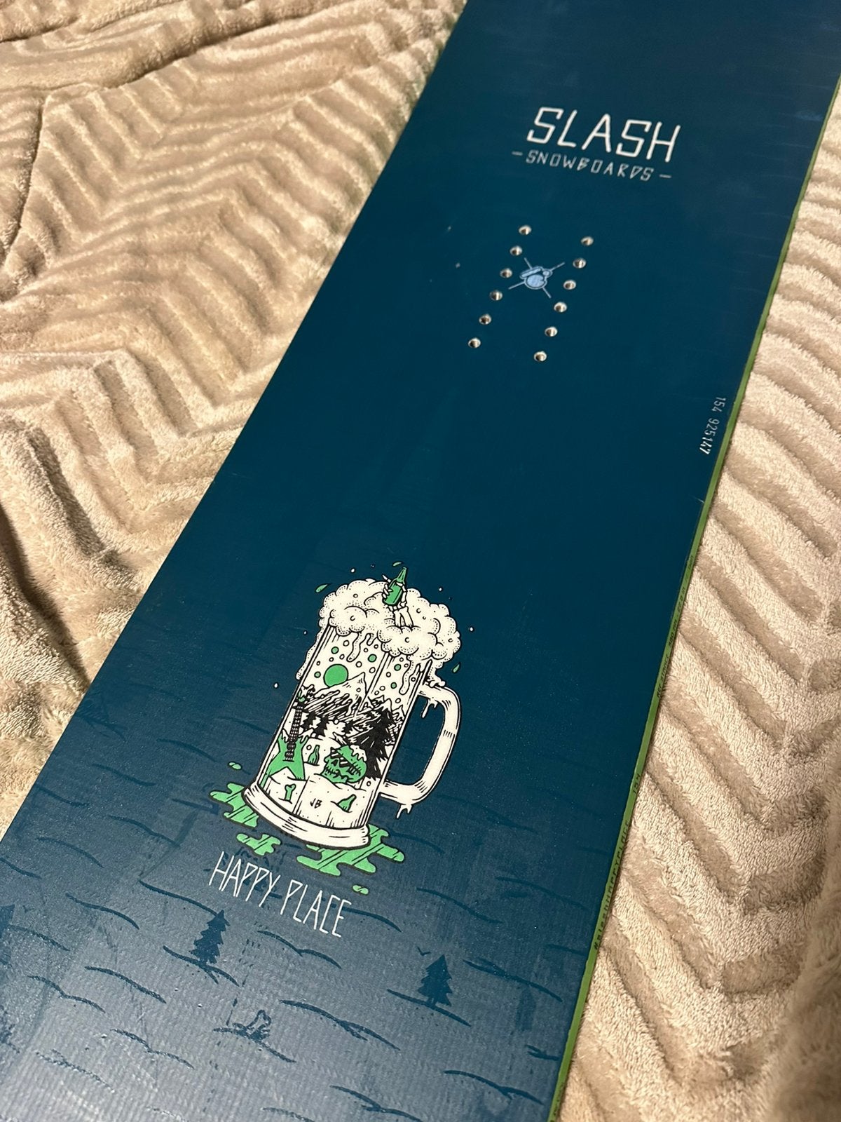 Slash Happy Place - Snowboard 154, Ophalen of Verzenden, Gebruikt, Board