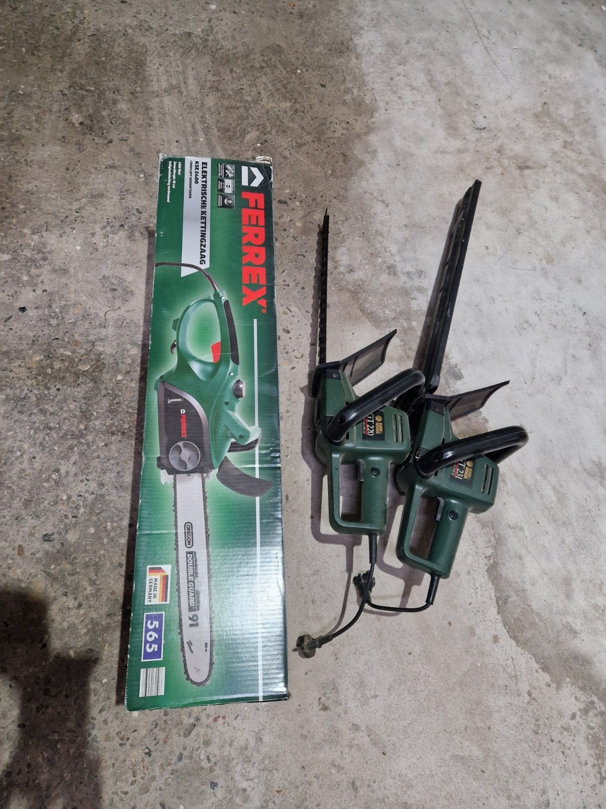 Heggenschaar Black & Decker GT220 en GT231+ kettingzaag