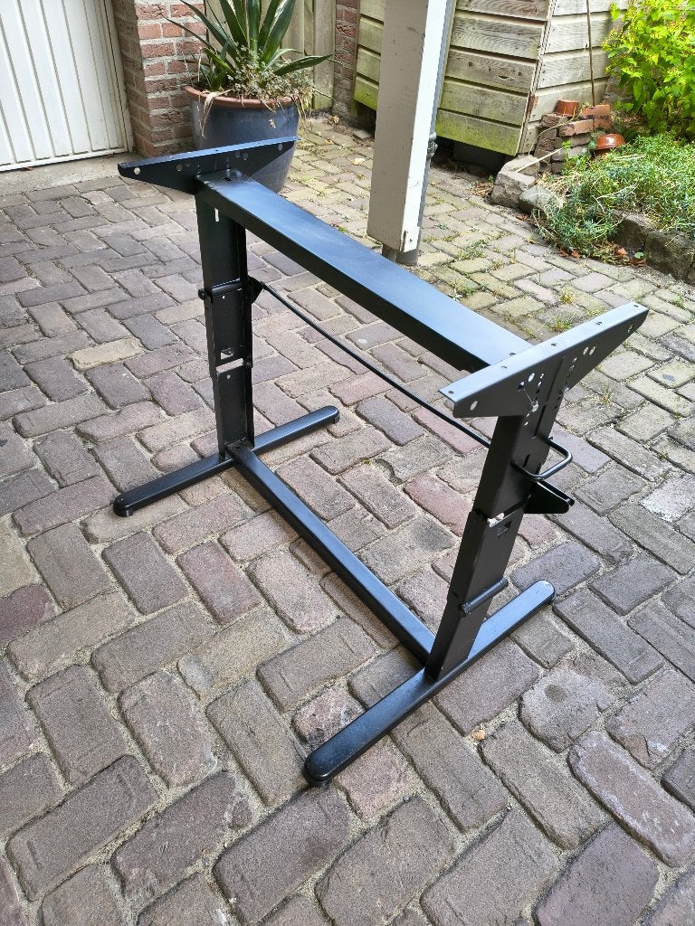 Caravan klaptafel, zonder blad en gasveer, Caravans en Kamperen, Caravan accessoires, Ophalen, Gebruikt