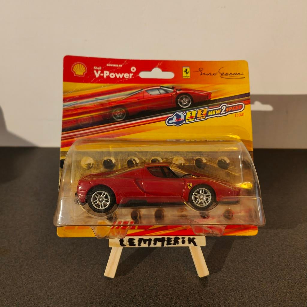Ferrari Enzo Shell V-Power modelauto 1:38 nieuw, Ophalen of Verzenden, Nieuw, Auto, Overige merken