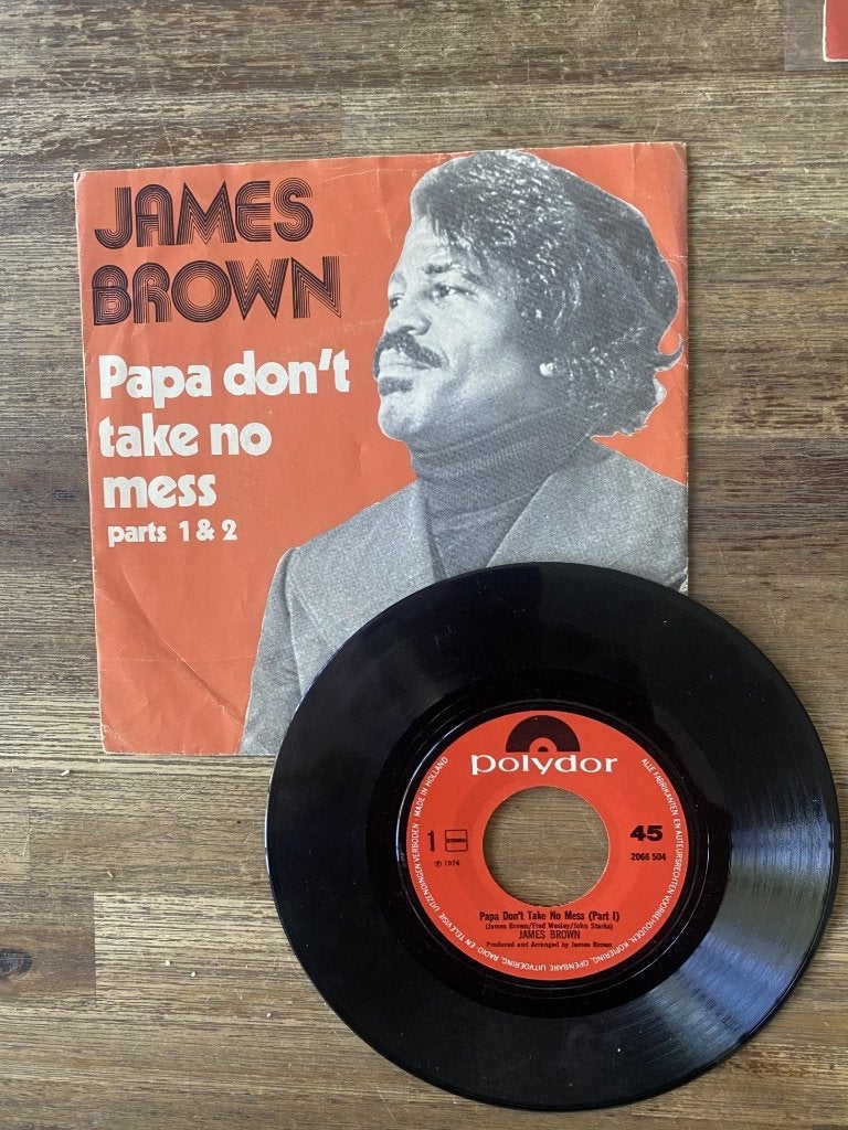 James Brown – Papa Don't Take No Mess Parts 1 & 2, Gebruikt, 7 inch, Ophalen of Verzenden, Overige typen