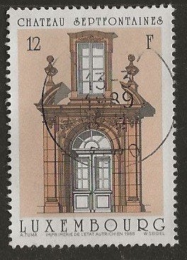 Luxemburg 3, ingang, Verzenden, Luxemburg, Gestempeld