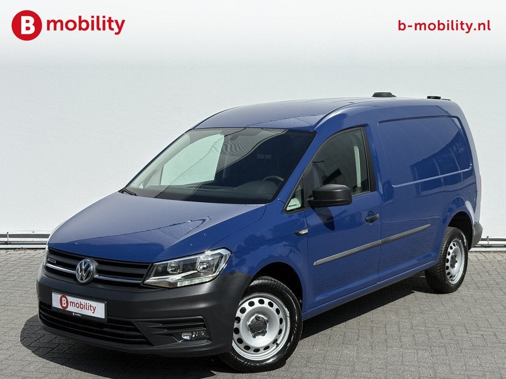 Volkswagen Caddy 2.0 TDI L2H1 4-Motion 4X4 Maxi Lang Highlin, Auto's, Bestelauto's, 1450 kg, Stof, 4 cilinders, 122 pk