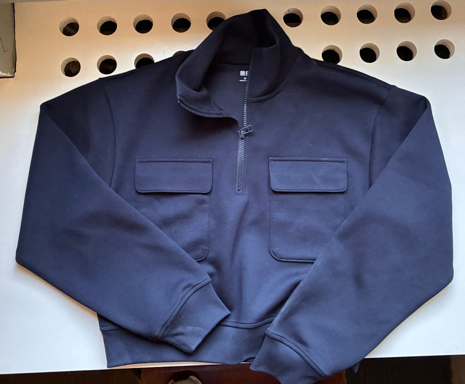 Uniqlo trui met ritsje | XS, Ophalen of Verzenden, Nieuw, Maat 34 (XS) of kleiner, Blauw