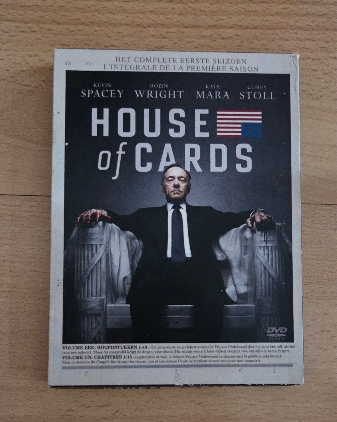 House Of Cards - Seizoen 1, Vanaf 12 jaar, Ophalen of Verzenden, Zo goed als nieuw, Komedie
